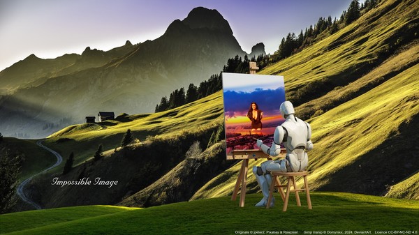 Impossible Image AII A035 Robot Painter