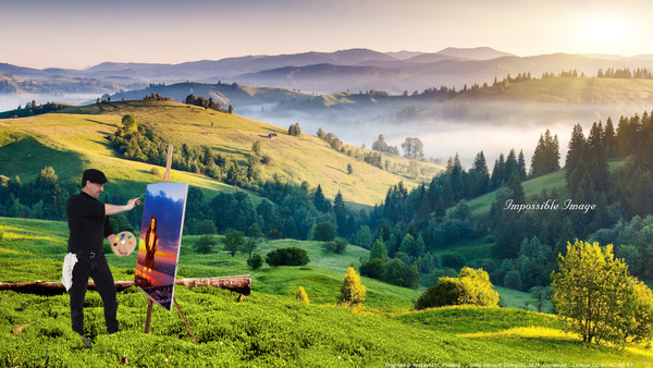 Impossible Image AII A036 Painter