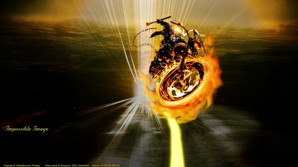 Impossible Image AII A026. Ghost rider 1 