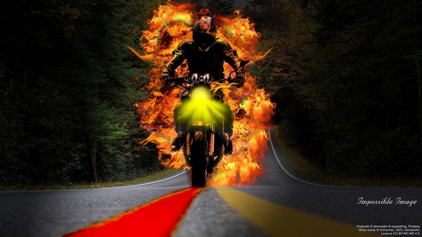 Impossible Image AII A028 Ghost rider 2