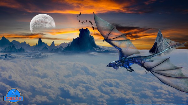 Fairy 018 Dragon. Wonderland. 