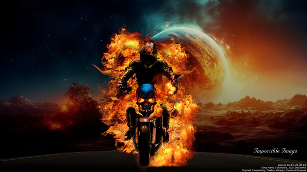 Impossible Image AII A026. Ghost rider 3  